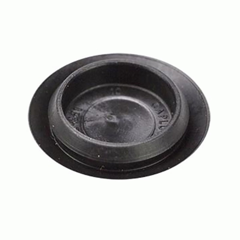 1 Hole Plug Flush Black 1 7/16 inch Head Diameter – 100 Pack