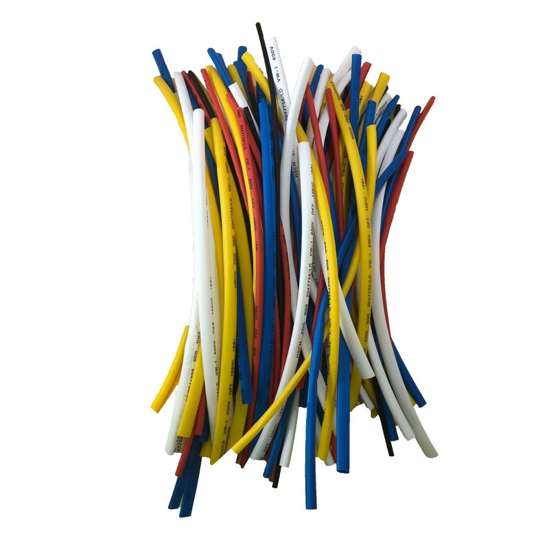 110 Pieces 10 Heat Shrink Tubing Assortment For Sleeving Wire & Cable Wrap