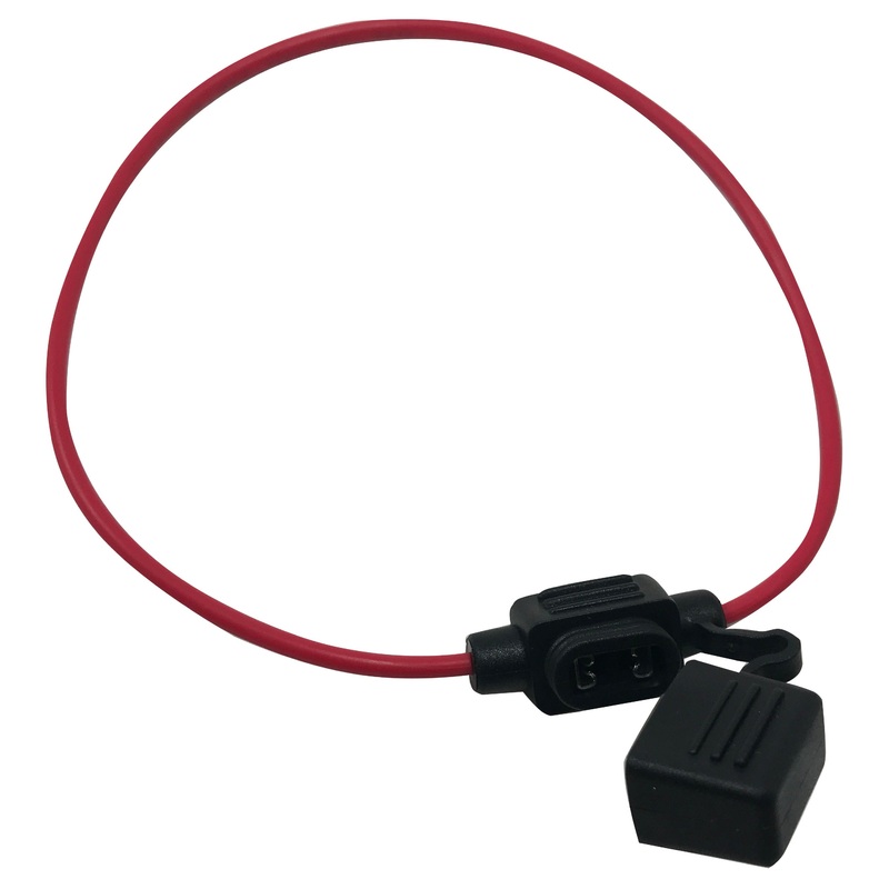 16 AWG Micro2 Inline Blade Fuse Holder – Waterproof – 30 Amp – 1 or 5 Pack