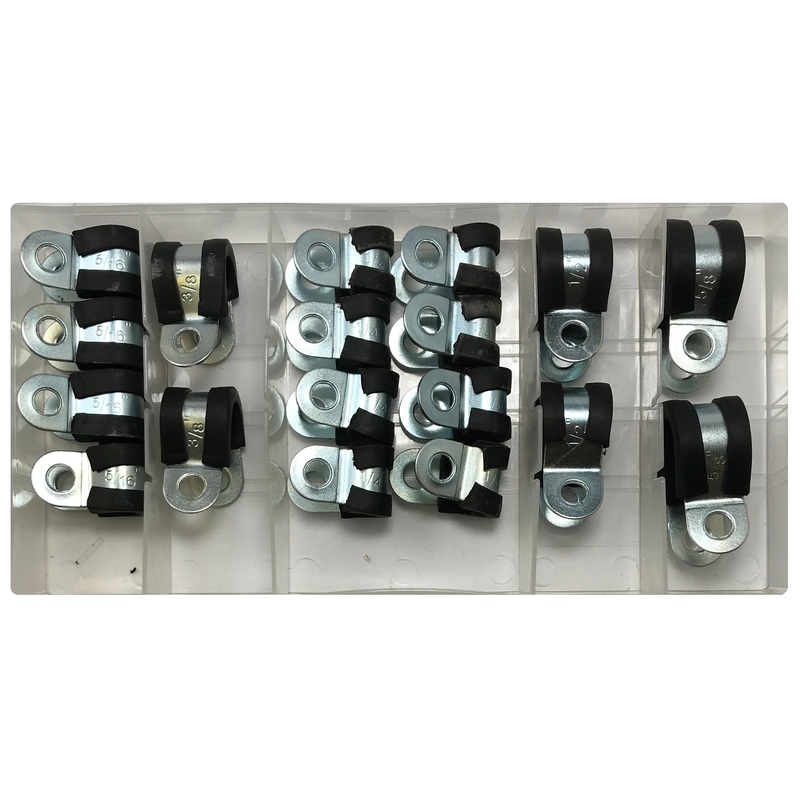 18 Piece Rubber Insulated Clamp Assortment Kit