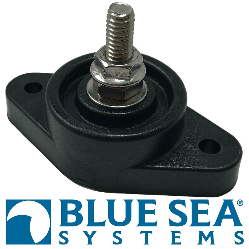 Blue Sea Systems #2002 Marine Power Post – 5/16-18 Stud 48V DC