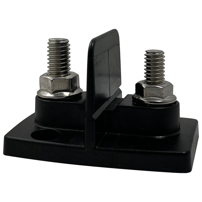 Blue Sea Systems #2017 Marine Dual Power Post – Two 3/8-16 Studs 200A 48V DC