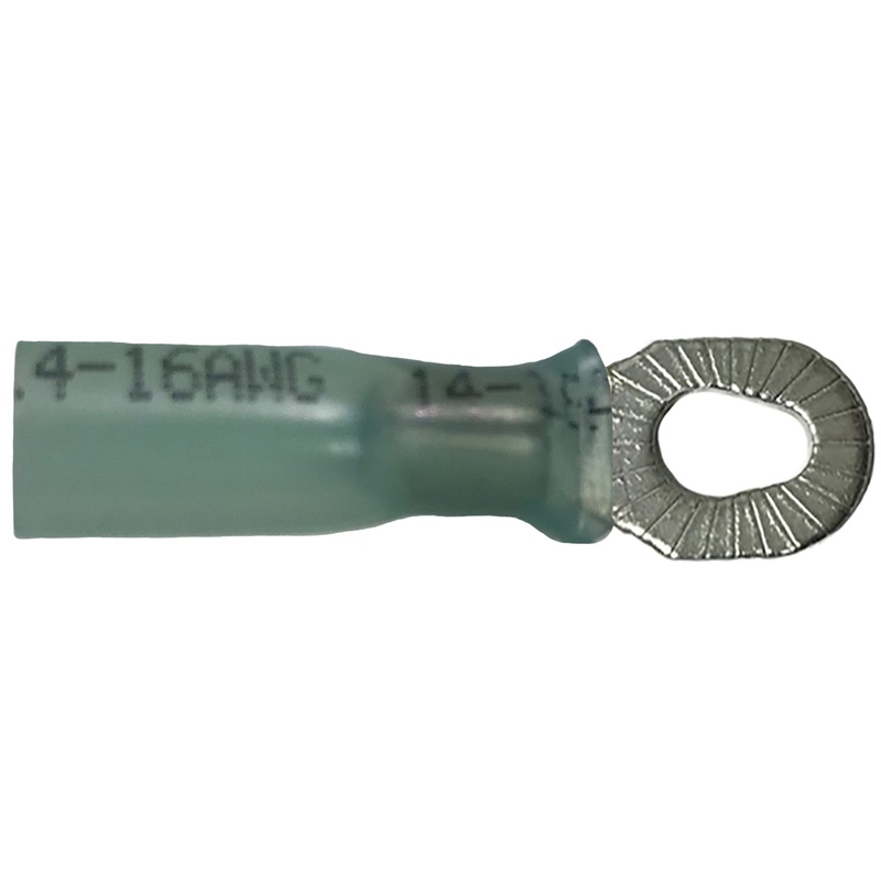 Heat Shrink & Crimp Blue Multi Stud Ring Terminal 16-14 Gauge #10 #8 & #6 Stud – 10 to 500 Pack
