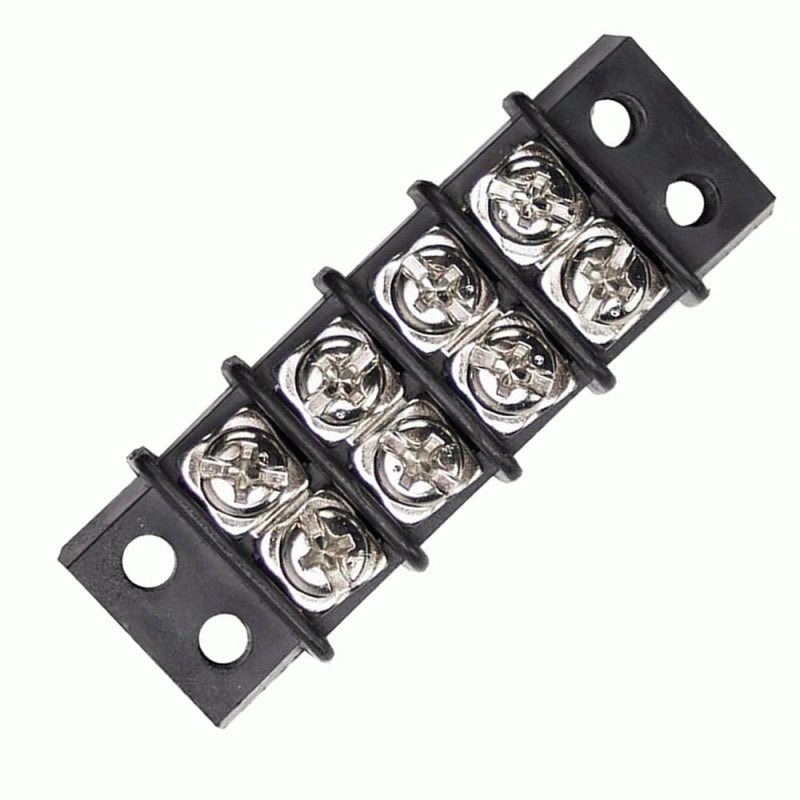 Mini-Barrier Strip 12-22 Gauge NO.8 Spade – 4 POS