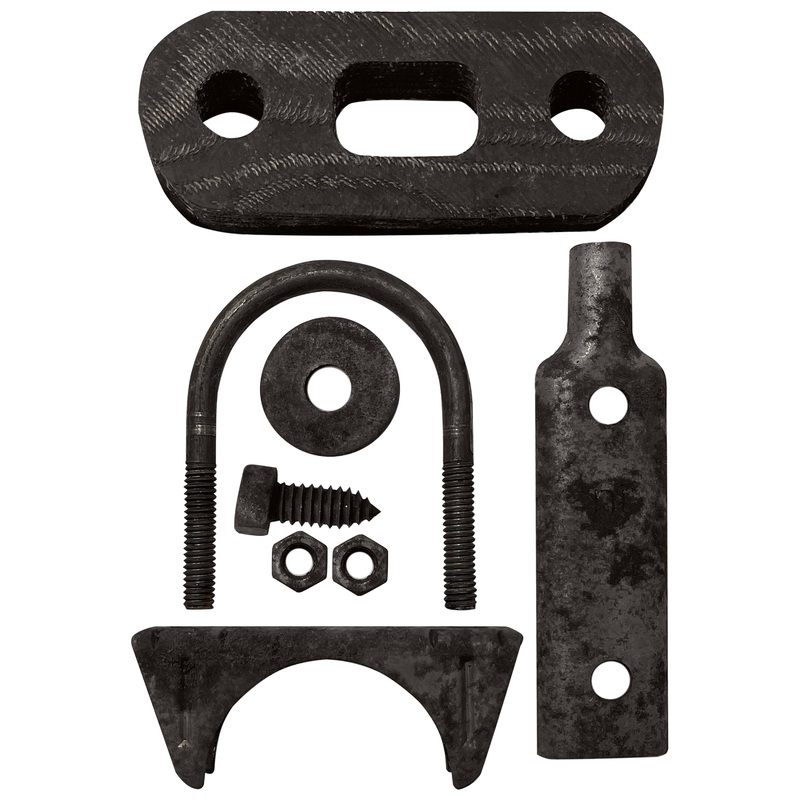 Nickson 191 Universal 1 7/8 Exhaust Muffler Clamp U-Bolt Pipe Saddle Hanger Kit – 1 to 50 Pack