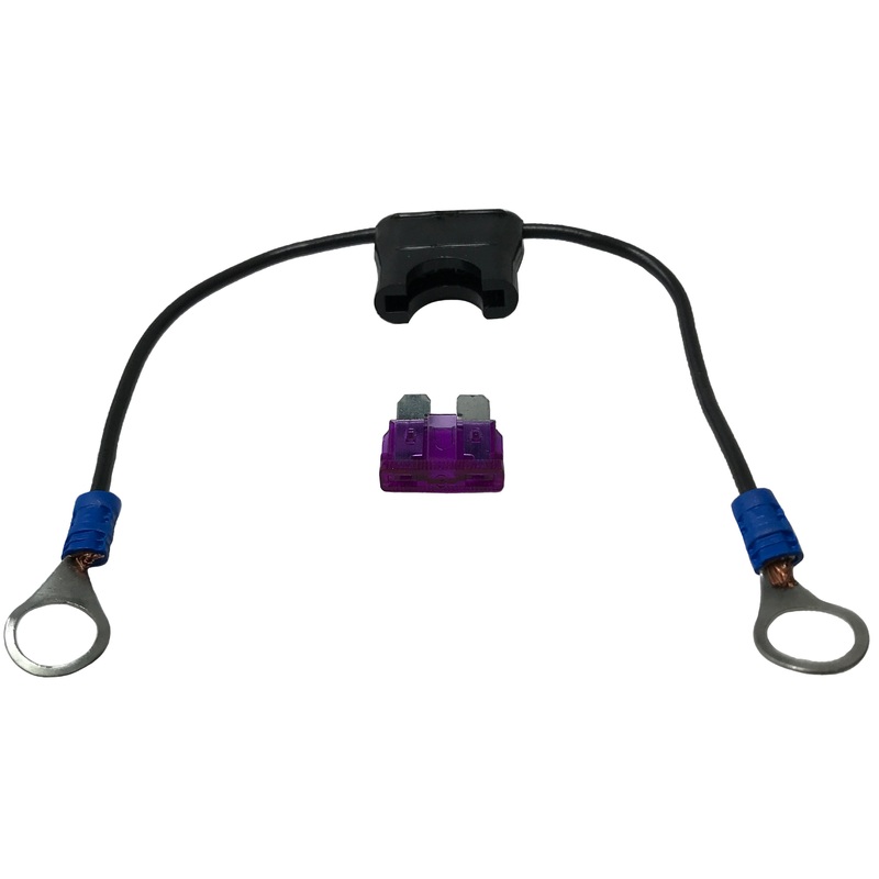 SW102 Fuse Link with 16 Gauge ATC/ATO Fuse Holder – Low Amp Fuse & 5/16 Inch Rings