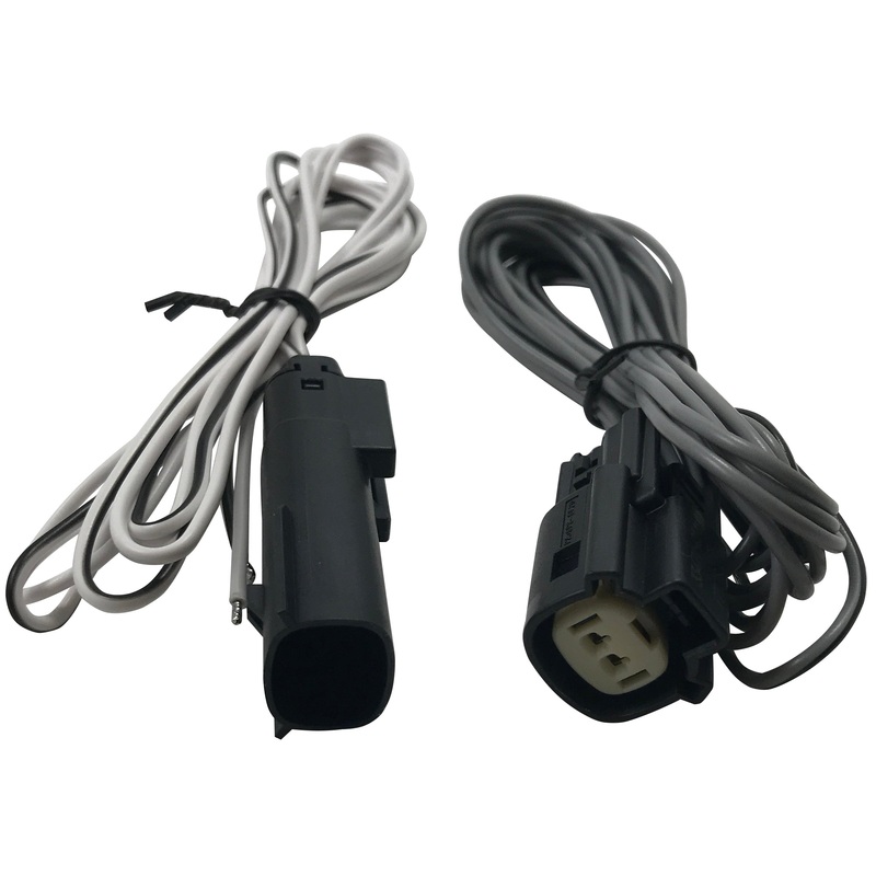 Universal 2-Pin Waterproof Connector 2-Way Wiring Harness W/ 6 FT Leads – 1 to 10 Pack