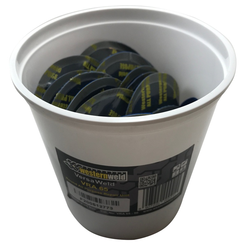 Western Weld 50 Pieces of 2-5/8 Large Round Reinforced Tire Repair Patch Pale – USA