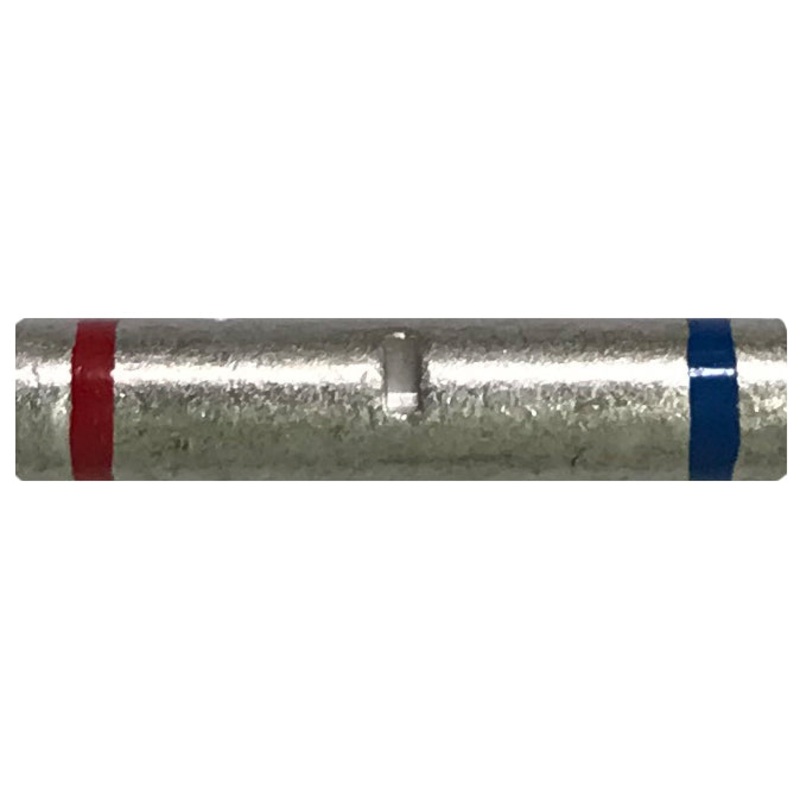 16-14 to 22-18 AWG Non-Insulated Step Down Butt Connector – 10 to 1000 Pack – Made in USA