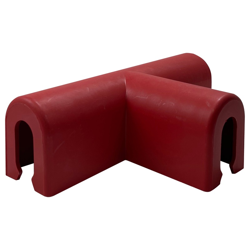3 Point Hi-Amp Terminal Busbar – Red Insulating Cover