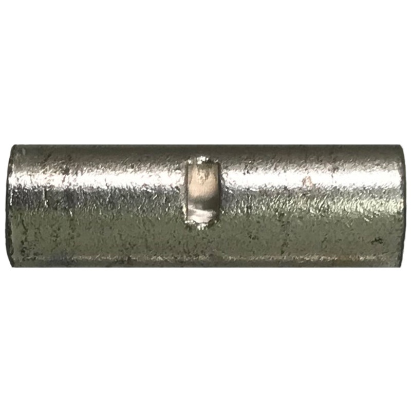 8 to 12-10 AWG Non-Insulated Step Down Butt Connectors – Seamless Copper – 10 to 1000 Pack – Made in USA
