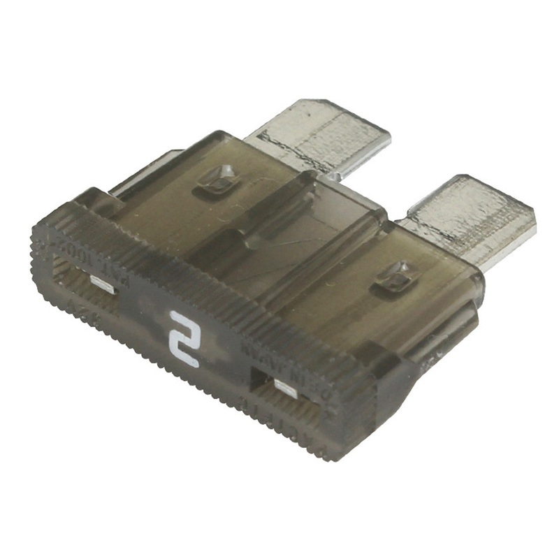 ATC / ATO Automotive Blade Fuse – 2 Amp – 5 or 50 Pack