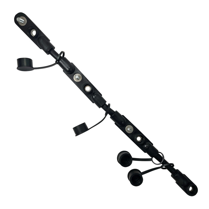 Black Negative Overmolded Battery Cable Assembly for 3 Group 31 Batteries (21)