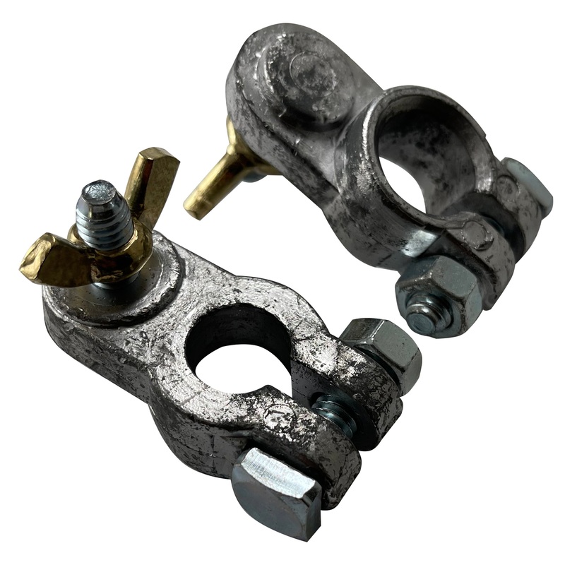 Deka # 00354 (2) Universal Marine Battery Terminals Positive & Negative – USA