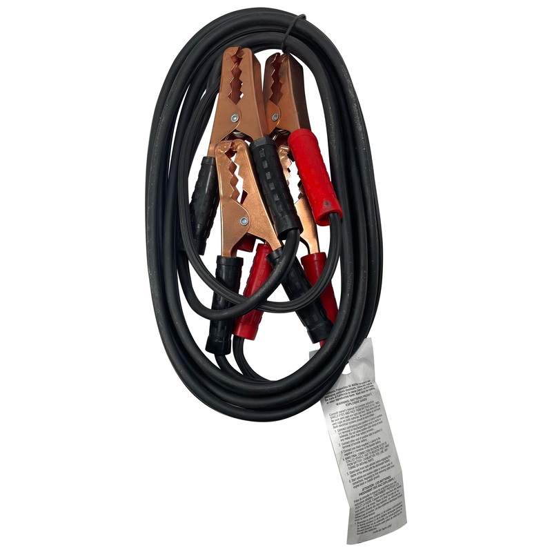 Deka 10 Gauge x 12 FT Copper Booster Jumper Cables Clamp for Car Battery