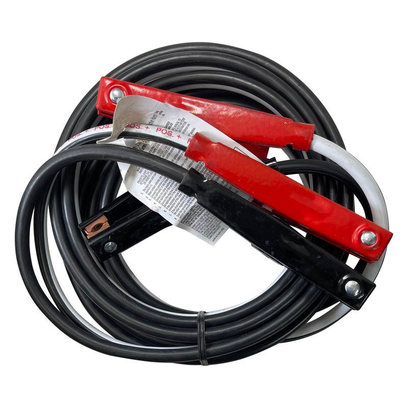 Deka 4 Gauge x 16 FT Copper Booster Jumper Cables Clamp Car Battery & Case USA