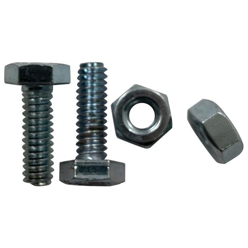 Garden Tractor Battery (2) Bolts & Nuts 1/4-20 X 3/4 Fits U1 Battery