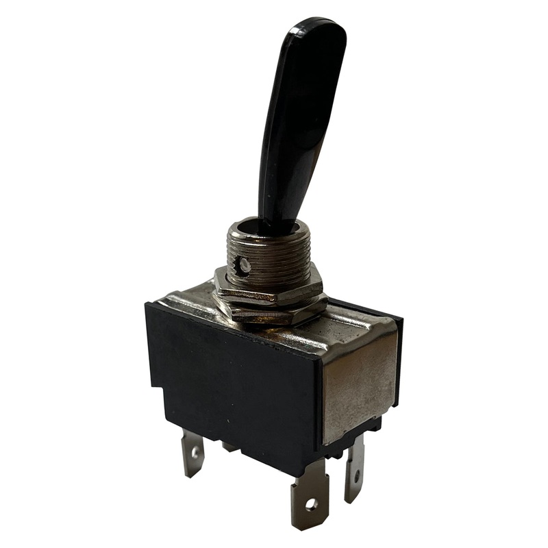 Heavy Duty Double Pole Toggle Switch – 20A @ 12V – Fits 12.5mm Panel Hole