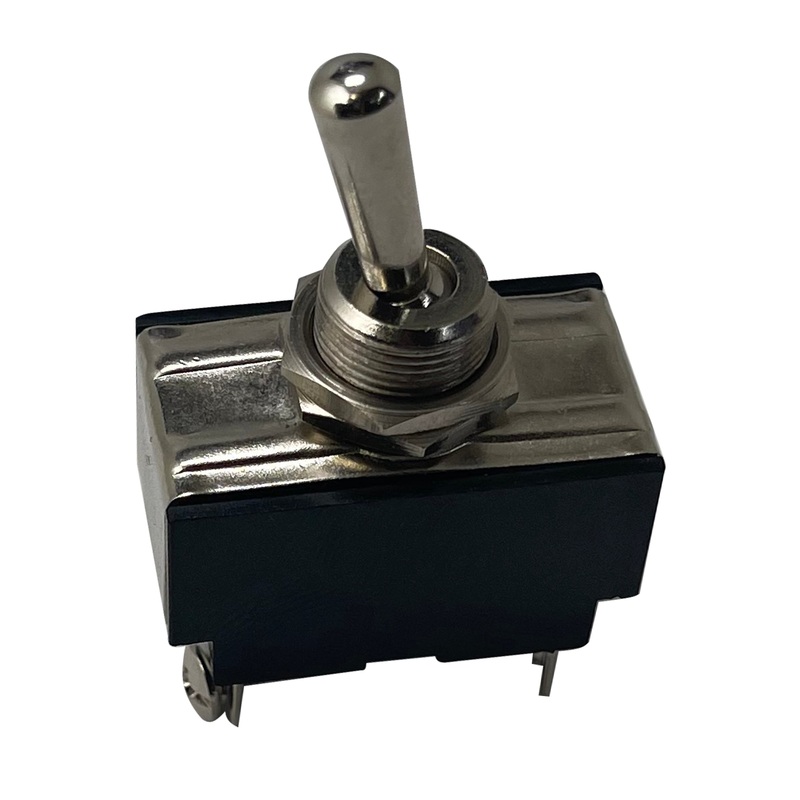 Heavy Duty Momentary MOM On / Off Metal Toggle Switch – 20 Amps @ 12 Volts