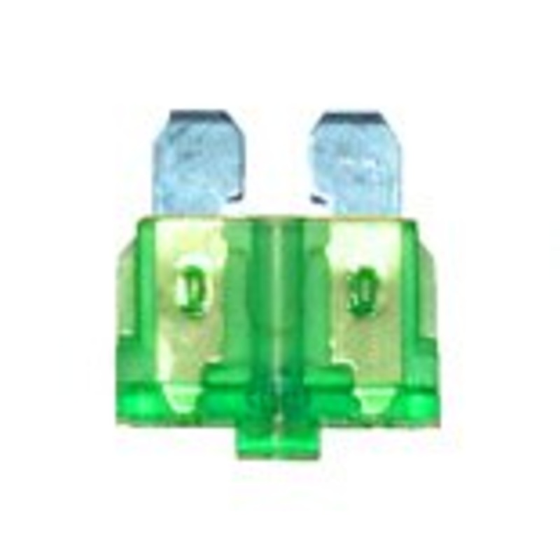 LED ATC / ATO Automotive Blade Fuse – 30 Amp – 10 or 25 Pack