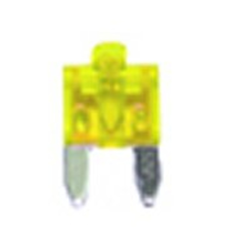 LED ATM / APM / MIN Mini Automotive Blade Fuse – 20 Amp – 10 or 25 Pack