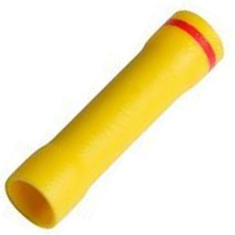 Vinyl Insulated Step Down Butt Connector 12-10 Gauge to 22-18 Gauge – 10 or 100 Pack