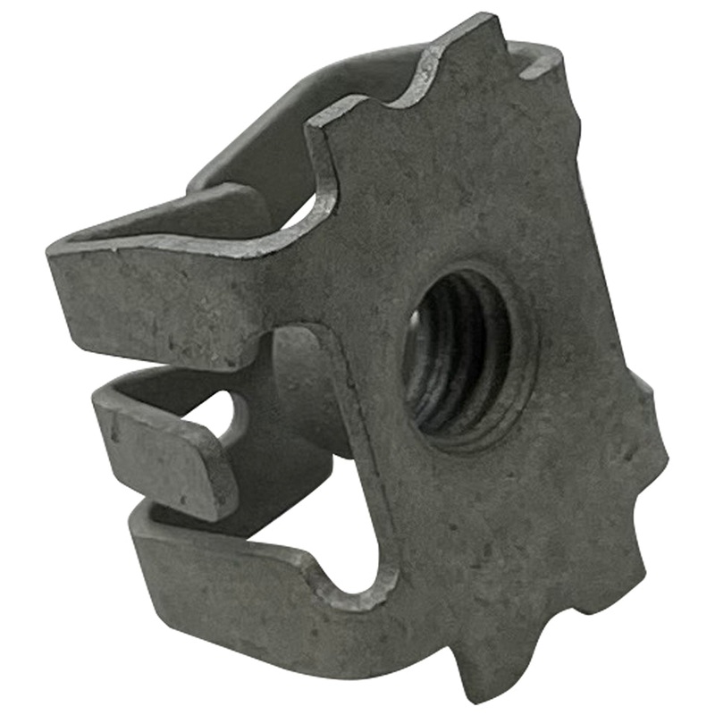 Zinc Organic Panel Nuts (6 – 1.00 mm) Thread Size – 10 Pack