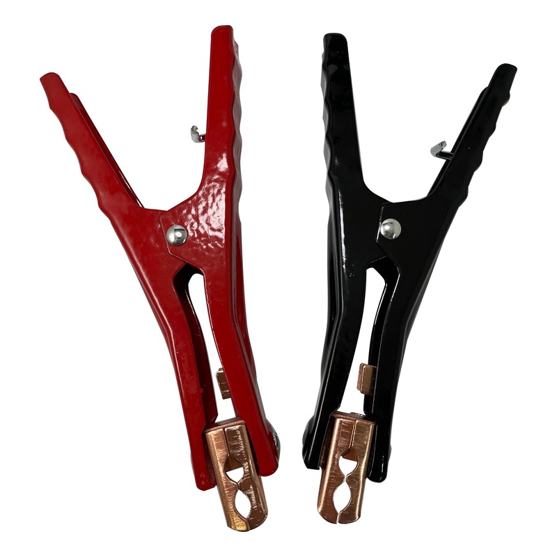 500E Heavy-Duty Replacement Battery Jumper Cable Clamps – Fits 4-8 AWG Cable (Pair)