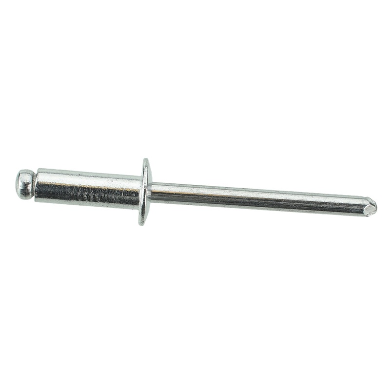#66 Aluminum Pop Rivet Mandrel Retainer – 3/16 Dia. 3/8 Flange 17/32 Length – 100 Pack