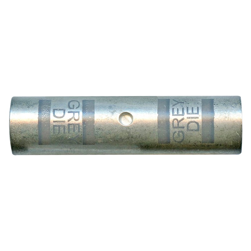 Mega HD Copper Splice – Plated 4 AWG Gray – 5 or 50 Pack