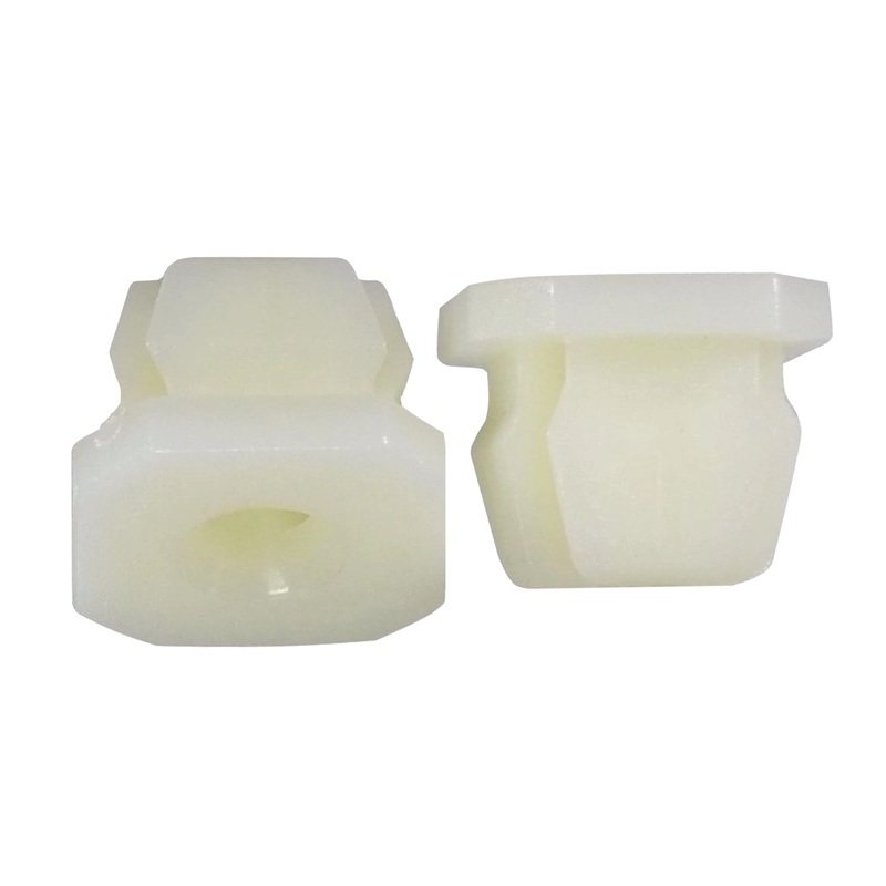 Natural Nylon Grill Screw Grommets Retainer – #8 Screw – 9/32 Stem – 7/16 Head – 50 Pack