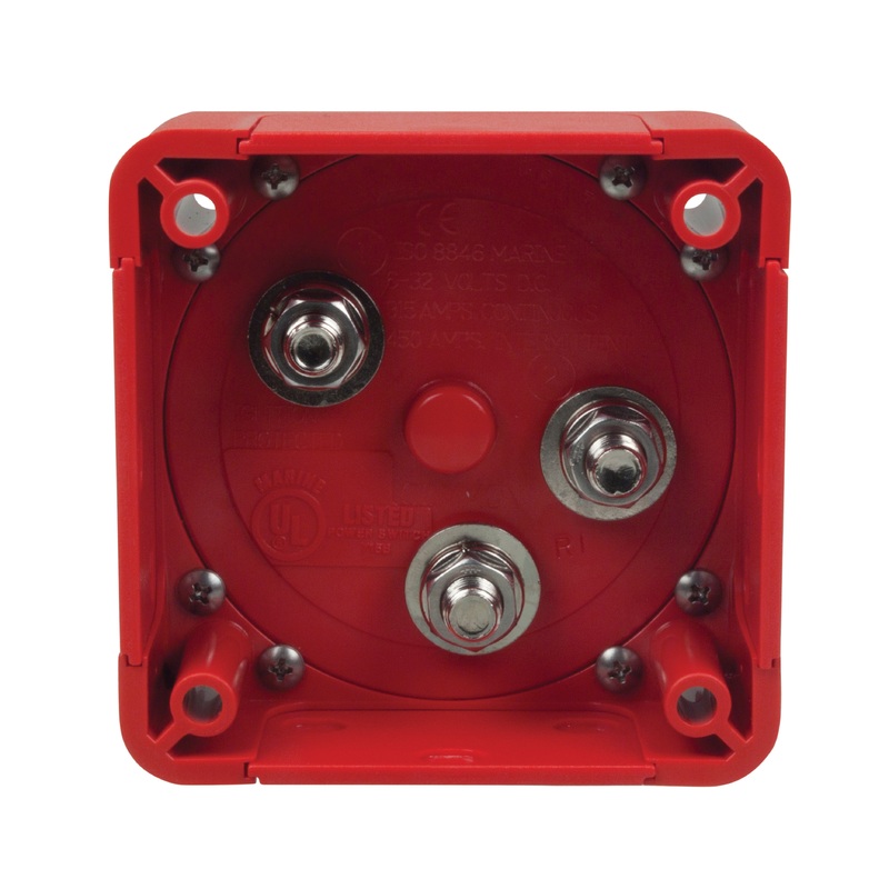 Perko 8511 Compact Medium Duty Battery Selector Switch for 2 Batteries