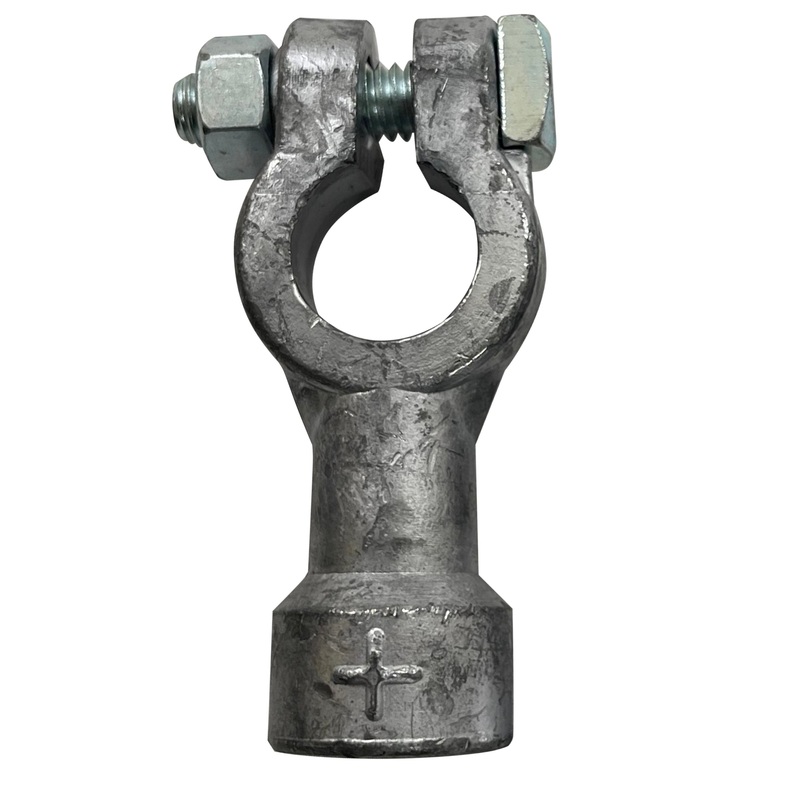 Top Post to Side Terminal Battery Adapter – Positive Cable Conversion Clamp