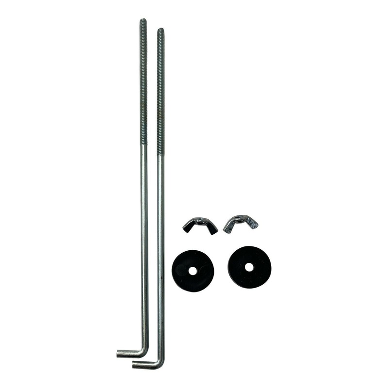 10 Inch L-Type Bolt Battery Hold Down Kit