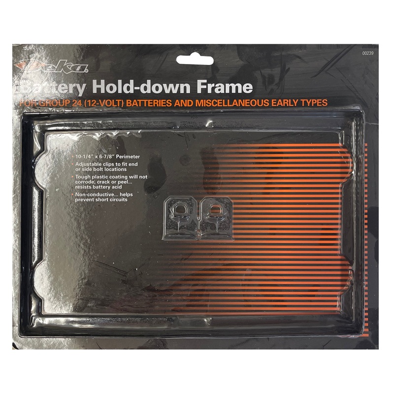 Battery Hold Down Frame for Group 24 12V Batteries