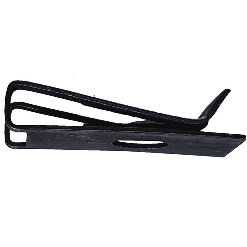 Black Long Speed U Nuts – #8 Screw Size – .025-.150 Panel – 5/8 Hole to Edge – 100 Pack