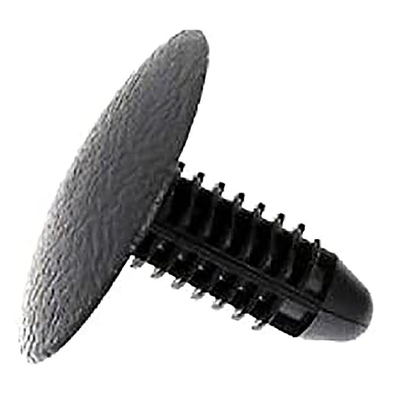 Black Nylon Interior Trim Retainer Clips – 9/32 Hole – 20 MM Stem – 25 MM Head – 50 Pack