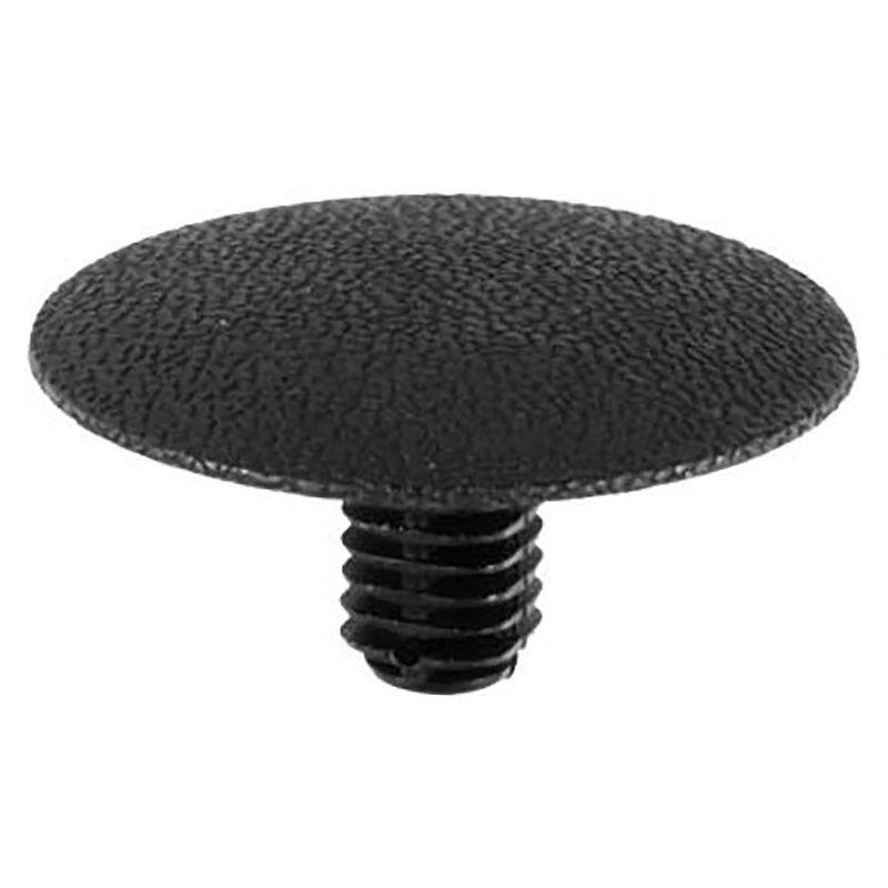 Black Nylon Trunk Interior Trim Retainers – 7MM Hole 13MM Stem 30MM Head – 15 Pack