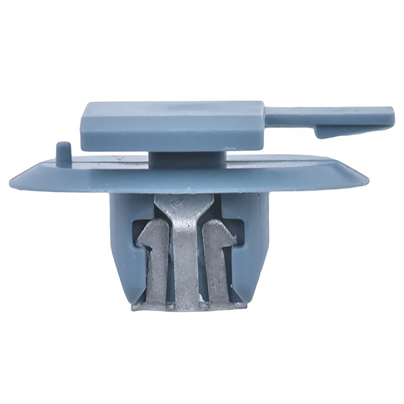 Blue Nylon Metal Reinforced Interior Trim Windshield Pillar Moulding Retainers 10mm Stem – 10 Pack