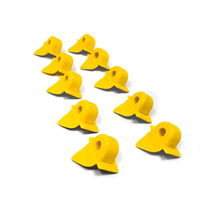 Yellow Corghi/Coats Metal Head Inserts 8-11100106, 100106 – 10 Pack