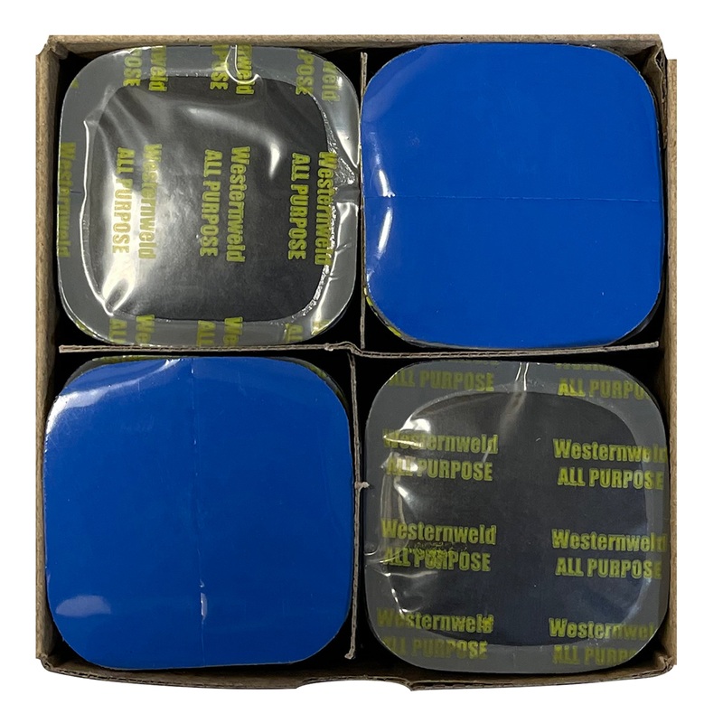 2.25 Square All-Purpose Tire Repair Patches – 80 Pack