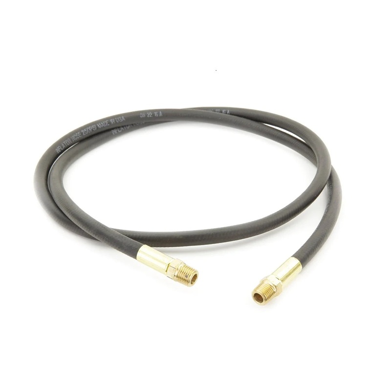 60 Inflator Hose Assembly (1/4 Male NPT Both sides)