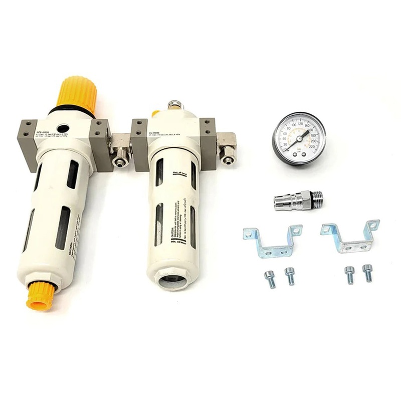 Automatic Air Filter Regulator Lubricator Tall