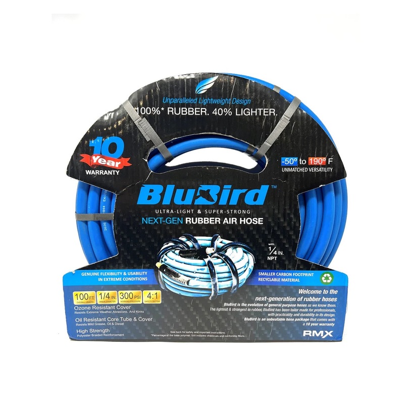 Blue-Bird Air Hose 1/4 in. X 100 ft. 300 psi.