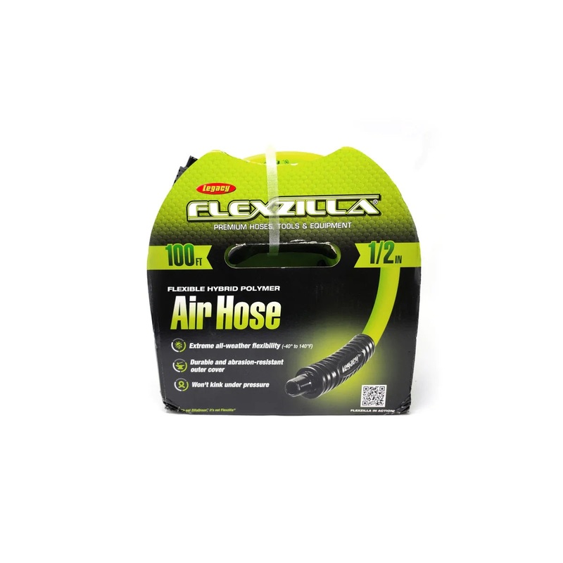 Flexzilla Air Hose, 1/2 X 100′, 3/8