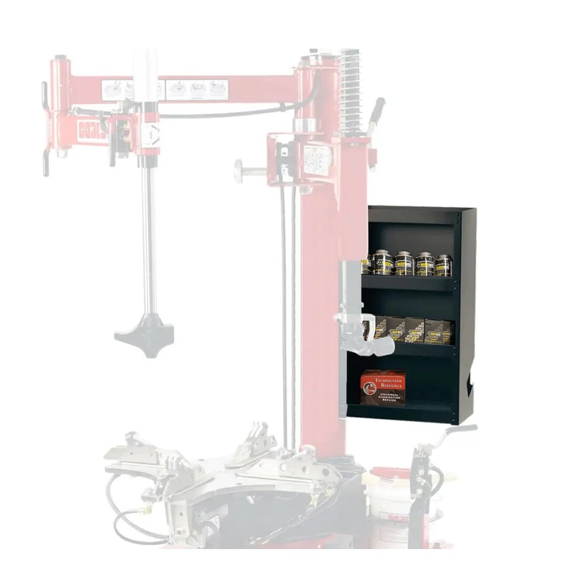 Swing Arm Tire Changer Storage Cabinet
