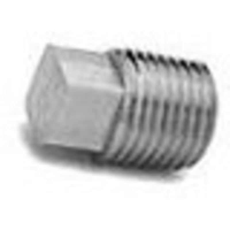 3/4 – Square Head Pipe Plug, Plain Finish Drain Plug