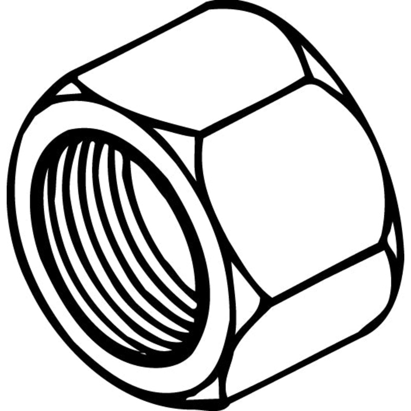 A590/C171/FS6/ 6P127A,B/ 6P34/10PO8E/HR980 Clutch Nut, 10 pk