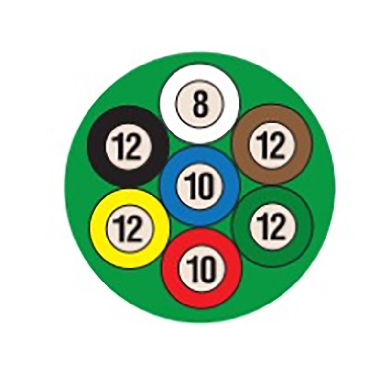 Automotive ABS Trailer Cable Wire 12/4 x 10/2 x 8/1 – 100 FT