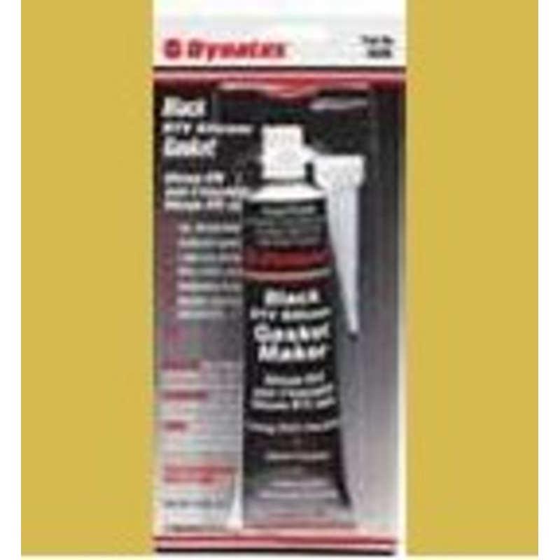 Black RTV Silicone Gasket Maker – L/V (Sensor Safe) 3 Oz. (85gm) Tube- Carded